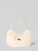 Barts Handtasche mit Label-Detail Modell 'Sourwood' in Ecru, Größe 1