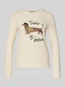 Weekend Max Mara Regular Fit Langarmshirt aus Baumwoll-Mix Modell 'REN...