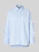 Neo Noir Hemdbluse mit Knopfleiste Modell 'Selini' in Hellblau, Größe ...