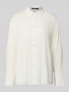 Zero Hemdbluse mit Knopfleiste in Weiss, Größe 34