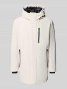 Strellson Regular Fit Parka mit Kapuze Modell 'FLEX CROSS' in Silber, ...