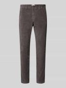 Jack & Jones Slim Fit Cordhose Modell 'Marco' in Mittelgrau, Größe 32/...