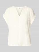 s.Oliver RED LABEL Loose Fit Blusenshirt aus Viskose-Mix in Offwhite, ...