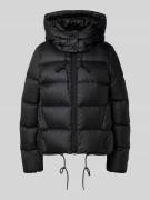 Marc O'Polo Denim Boxy Fit Daunenjacke mit abnehmbarer Kapuze in Black...