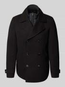 MCNEAL Mantel im Double-Layer-Look in Black, Größe XXXL