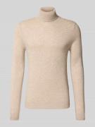 MCNEAL Regular Fit Rollkragenpullover aus Woll-Mix mit Kaschmir-Anteil...