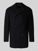 Matinique Mantel aus Woll-Mix Modell 'BURNLEY' in Black, Größe S