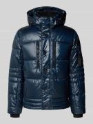 Tom Tailor Regular Fit Steppjacke mit abnehmbarer Kapuze in Marine, Gr...