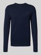 Tommy Hilfiger Regular Fit Strickpullover aus Baumwoll-Kaschmir-Mix in...
