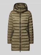 Fuchs Schmitt Regular Fit Steppmantel mit Kapuze in Oliv, Größe 36