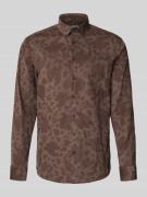 Lindbergh Relaxed Fit Freizeithemd aus Feincord mit Button-Down-Kragen...