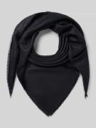 BOSS Schal mit Woll-Anteil Modell 'LEDONIALUREX' in Black, Größe 1