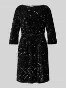 Vila Minikleid mit Paillettenbesatz Modell 'FAITH' in Black, Größe S