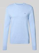 Tommy Hilfiger Regular Fit Strickpullover aus Baumwoll-Kaschmir-Mix in...