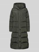 Lauren Ralph Lauren Slim Fit Steppmantel mit Kapuze in Oliv, Größe L