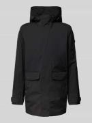 Didriksons Regular Fit Parka mit Pattentaschen Modell 'HARRY' in Black...