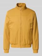 Geox Jacke mit Stehkragen Modell 'VINCINT' in Camel, Größe 48