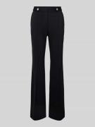 Lauren Ralph Lauren Stoffhose mit Längsnähten Modell 'DREWIN' in Black...