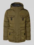 Peuterey Parka mit verdecktem Reißverschluss Modell 'Aiptek' in Khaki ...