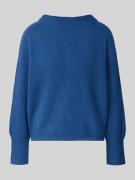 s.Oliver RED LABEL Regular Fit Strickpullover mit Woll-Anteil in Blau,...