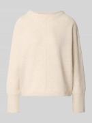 s.Oliver RED LABEL Regular Fit Strickpullover mit Woll-Anteil in Beige...