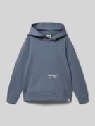 Garcia Hoodie mit Kapuze in Rauchblau, Größe 140