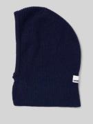 Armedangels Mütze aus reiner Wolle Modell 'DEAATA' in Dunkelblau, Größ...