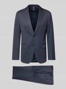 HECHTER PARIS Anzug mit Reverskragen Modell 'London' in Marine, Größe ...