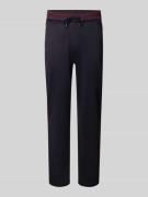 PAUL SMITH Slim Fit Jogpants mit Reißverschlusstaschen in Black, Größe...