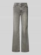 More & More Bootcut Jeans mit Eingrifftaschen in Dunkelgrau, Größe 34