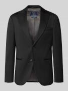 MCNEAL Regular Fit Sakko aus Satin in Black, Größe 102