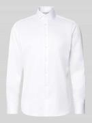 Christian Berg Men Regular Fit Business Hemd aus Baumwolle mit Haifisc...