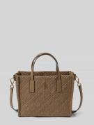 Tommy Hilfiger Henkeltasche mit abnehmbarem Schulterriemen in Taupe, G...