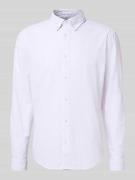 MCNEAL Freizeithemd mit Knopfleiste in Violett, Größe L