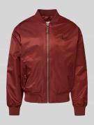 Calvin Klein Jeans Bomberjacke mit Label-Stitching in Rot, Größe L