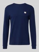 Calvin Klein Jeans Slim Fit Longsleeve mit Logo-Patch Modell 'Waffle' ...