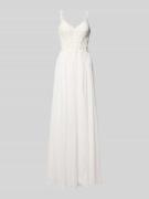 Luxuar Brautkleid mit Herz-Ausschnitt in Offwhite, Größe 36