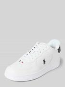 Polo Ralph Lauren Sneaker aus beschichtetem Leder-Mix in Weiss, Größe ...