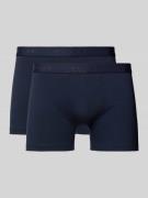 Falke Boxershorts mit elastischem Logo-Bund im 2er-Pack in Dunkelblau,...