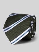 Monti Krawatte aus reiner Seide in Bottle, Größe 1