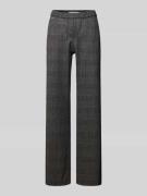 Brax Hose mit elastischem Bund Modell 'MAINE' in Dunkelgrau Melange, G...