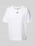 Drykorn T-Shirt mit Motiv-Stitching Modell 'KIRANI' in Weiss, Größe S