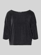 Christian Berg Woman Longsleeve mit 3/4-Ärmel in Black, Größe L