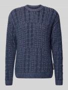 Armedangels Regular Fit Strickpullover aus Bio-Baumwoll-Woll-Mix Model...