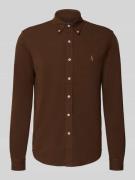 Polo Ralph Lauren Freizeithemd mit Knopfleiste in Rostrot, Größe L