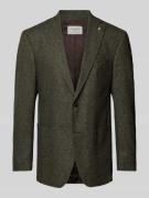 Carl Gross Sakko mit Seiden-Anteil Modell 'TEDRICK' in Dunkelgruen, Gr...