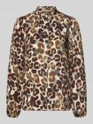 Smith and Soul Hemdbluse mit Knopfleiste in Dunkelbraun, Größe L