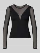 Only Shaped Fit Langarmshirt aus Viskose-Mix Modell 'BECKI' in Black, ...