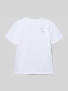 Calvin Klein Jeans Regular Fit T-Shirt mit Logo-Patch Modell 'Mono' in...