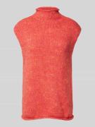 Smith and Soul Pullunder mit geripptem Stehkragen in Pink, Größe S/M